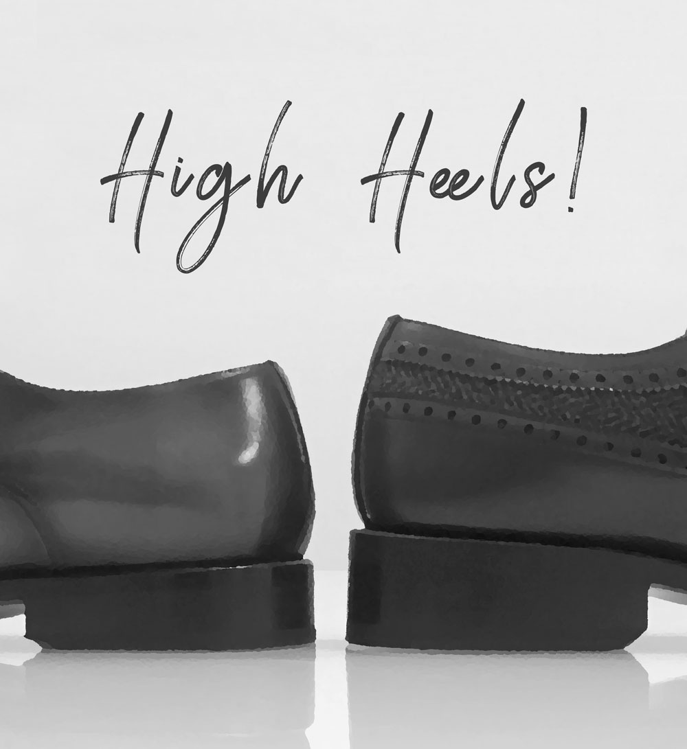 Stiletto Oxford High Heel | Custom Oxford Pumps for Men & Women